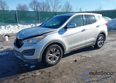 2014 Hyundai Santa Fe Sport 2.4L z USA, uszkodzony, nr VIN 5XYZTDLB8EG145694